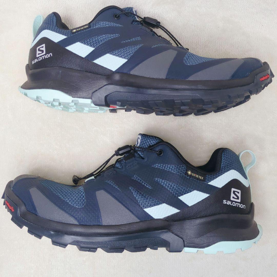 サロモン 未使用級 XA ROGG GORE-TEX トレイルランニングシューズ