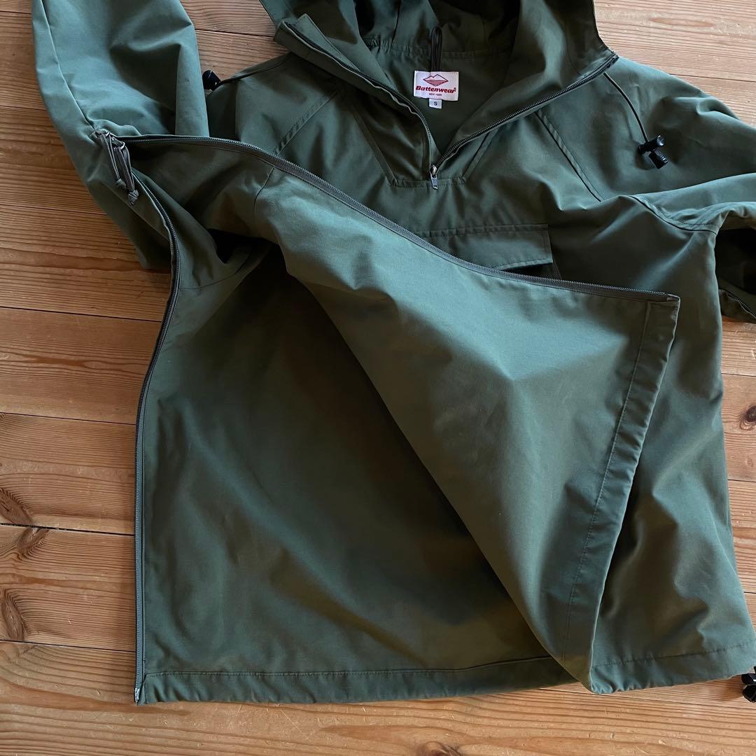Battenwear アメリカ製 プルオーバー ミリタリージャケット Sサイズ