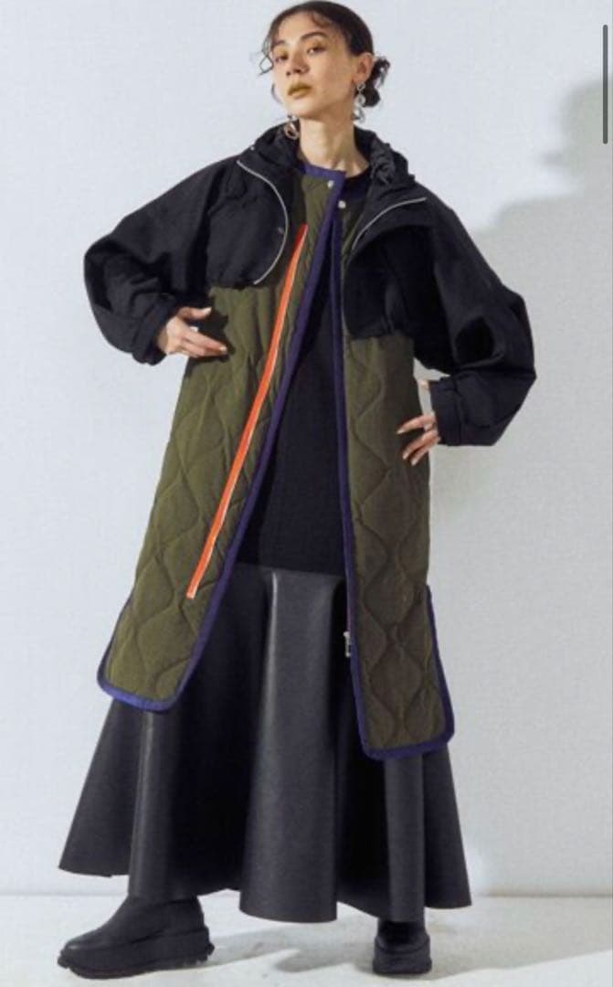 本日限定お値下げ！UN3D. マルチレイヤードキルティングコート 3WAY