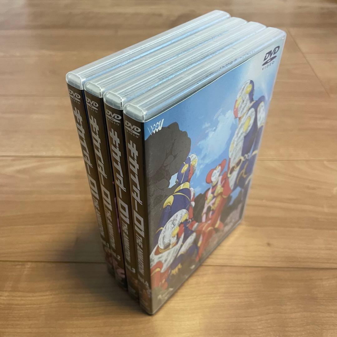 キカイダー 01 THE ANIMATION Vol.1~Vol.4 4枚セット