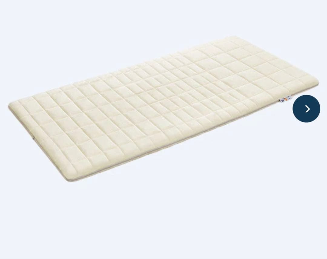 【air weave エアーウィーブ　マットレスパッド　セミダブル】