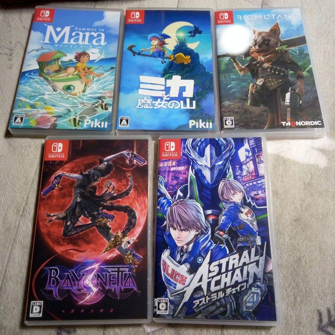 Nintendo Switch ゲームソフト5本セット