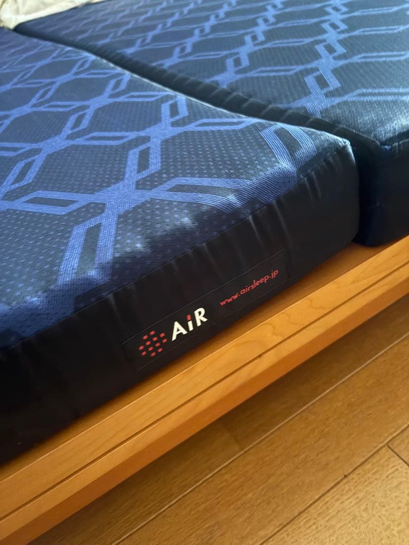 AiR エアーマットレス ワイドダブル　ネイビー