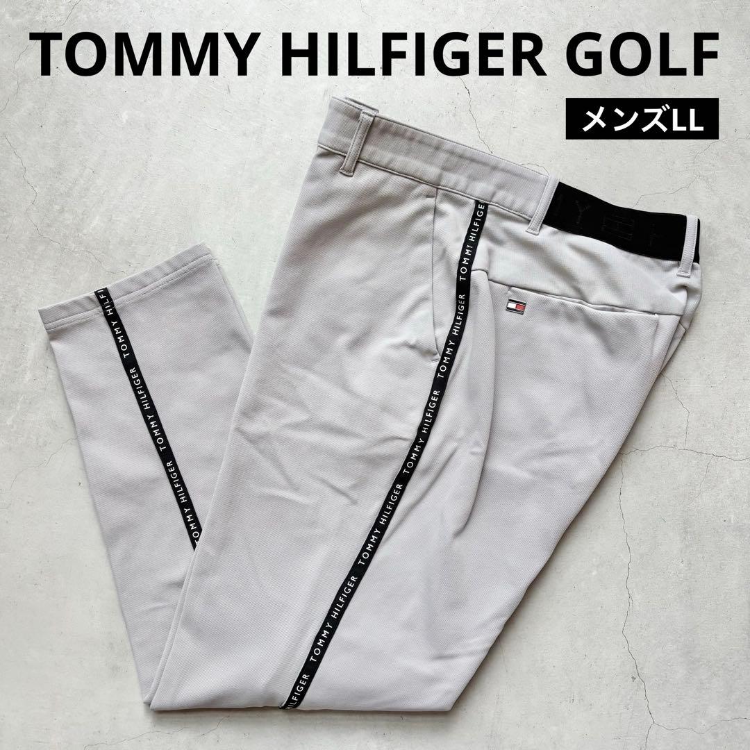   GOLF 3Dテーパードパンツ 裏起毛 ロゴテープ