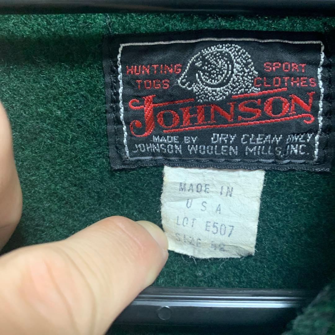 Johnson woolen mills 70s ウールスポーツジャケット