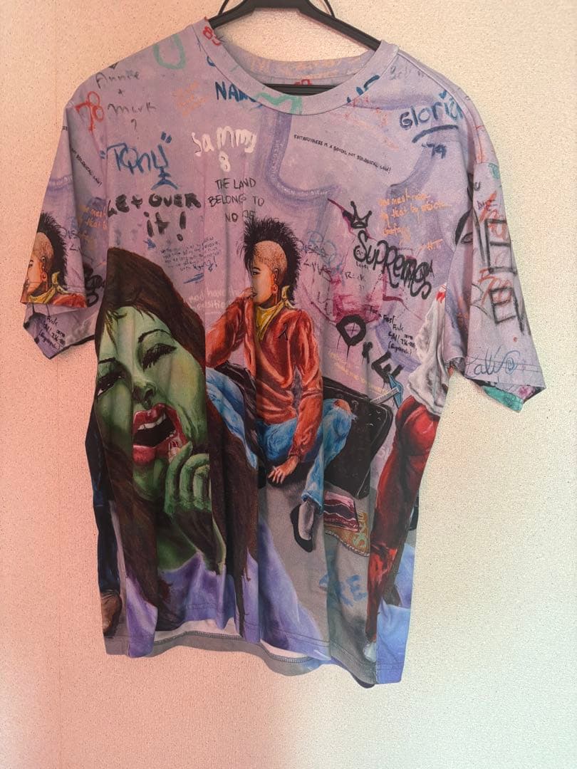 H*m様 supreme lady pink S/S t