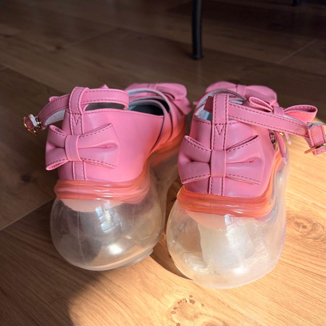 JennyFax✖️Angelic Pretty リボンシューズ　38サイズ