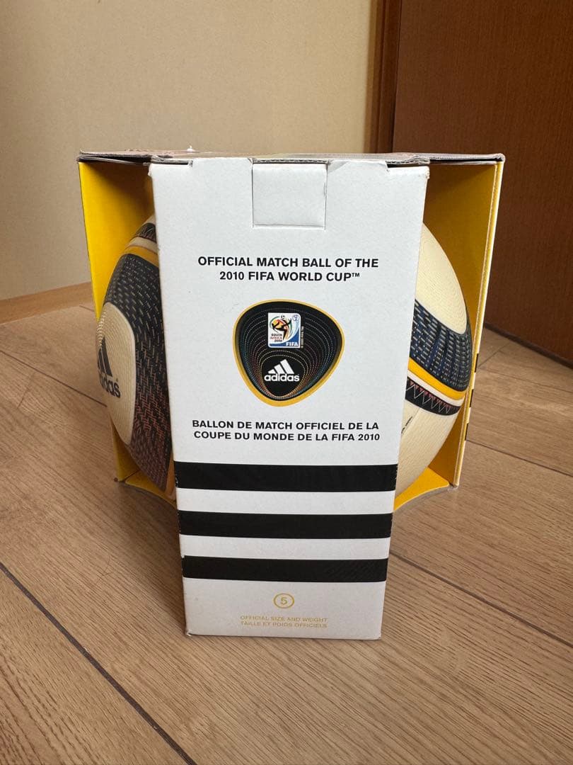 国内正規品、未使用adidas JABULANI サッカー公式試合球！サイン入り