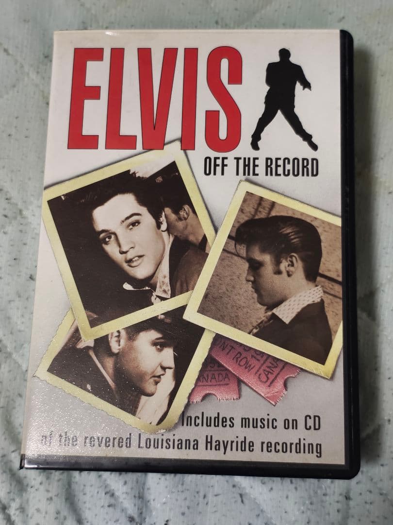 洋楽 ELVIS Off The Record VHS CD