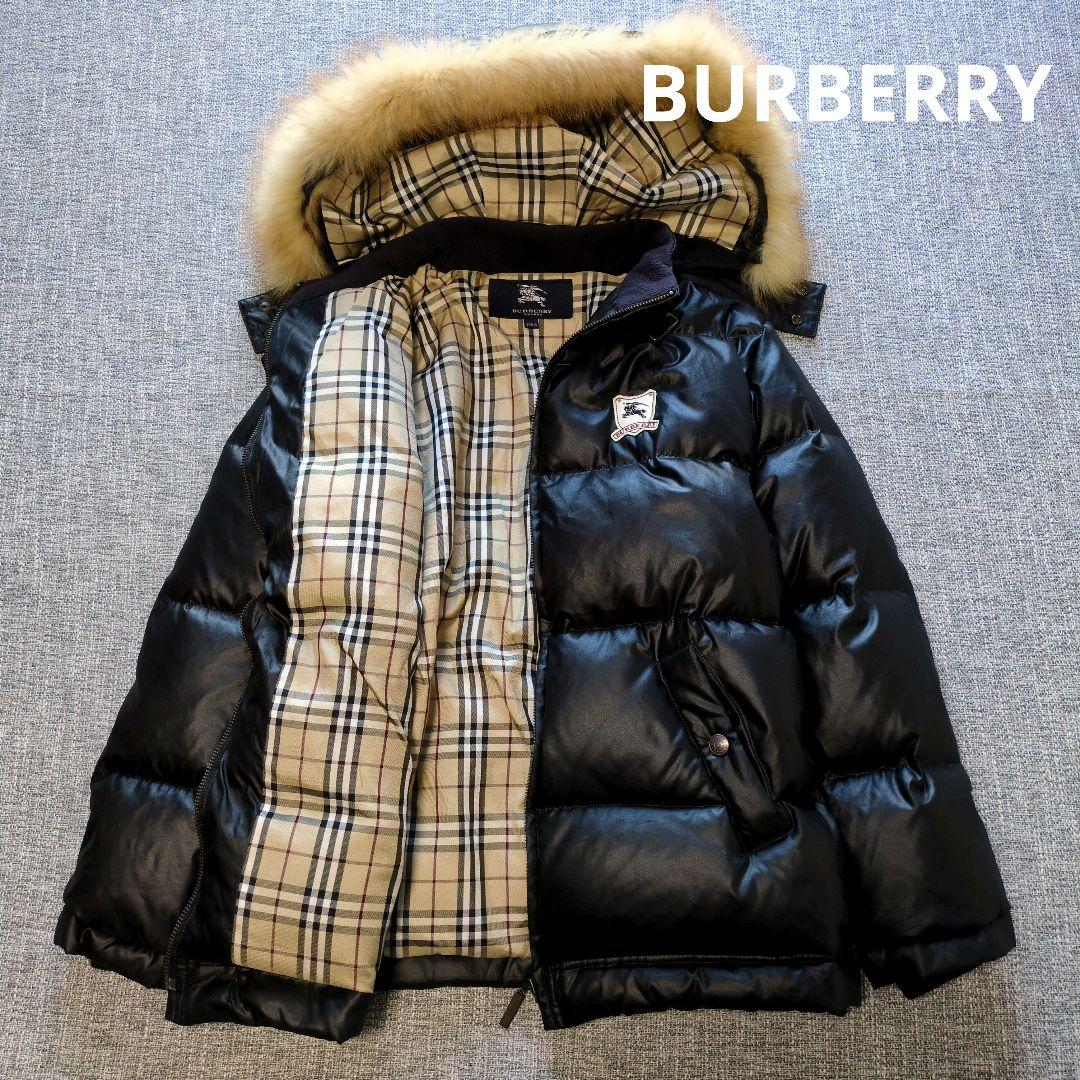 バーバリー　国内正規品　3way　フード　ファー取外し可　ダウンジャケット