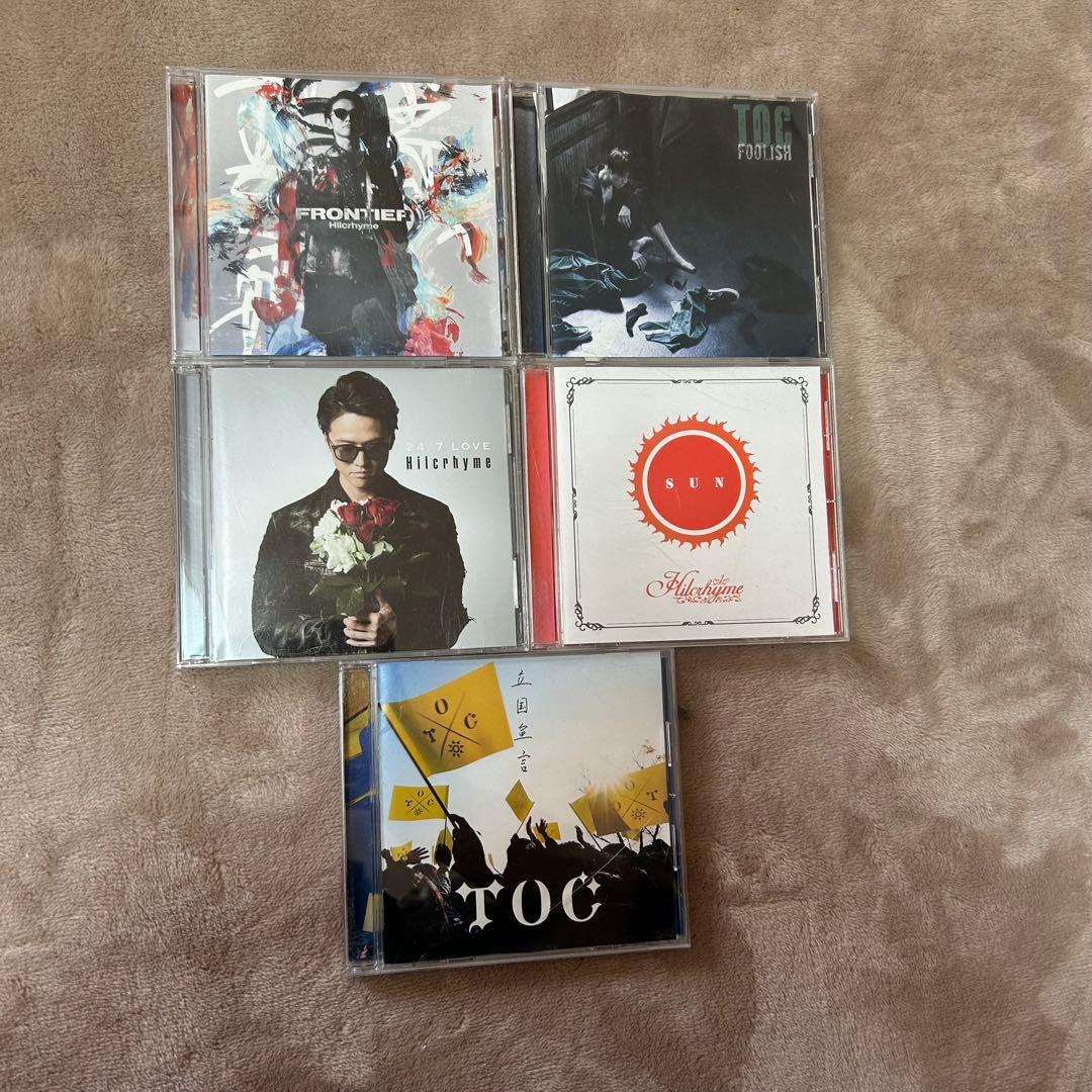 Hilcrhyme,TOC CD5枚セット