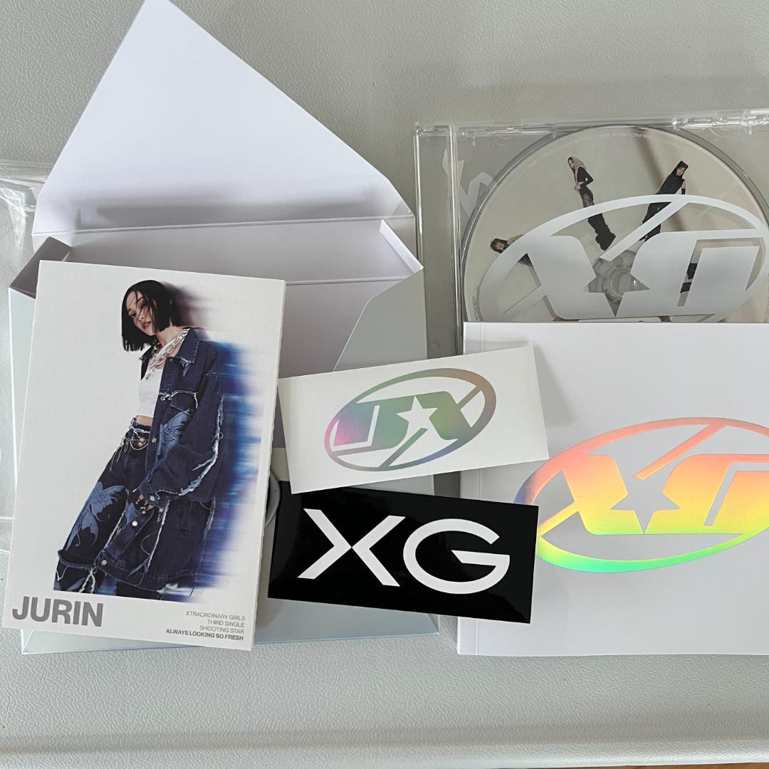 XG shooting star 開封済み トレカなし 未再生