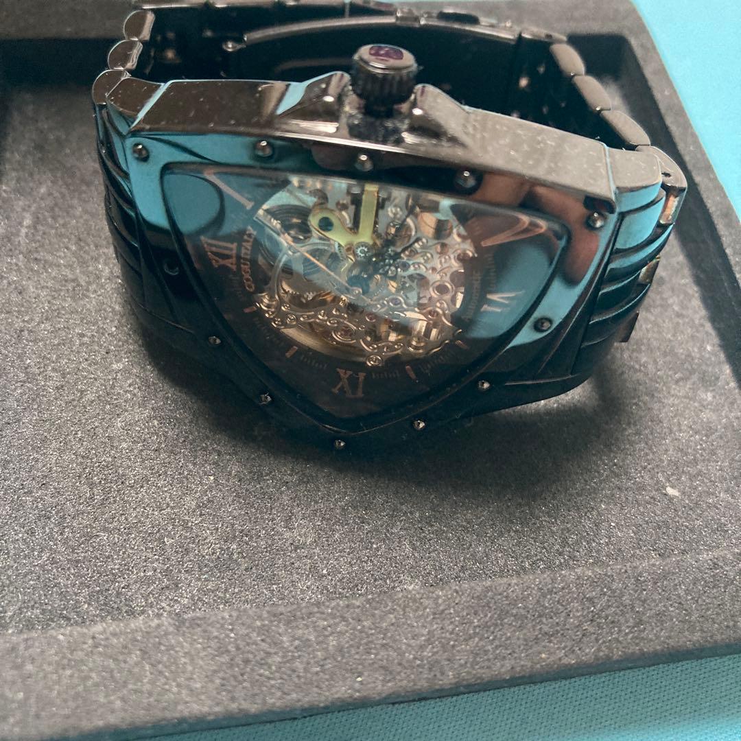 COGU ITALY 腕時計　自動巻き スケルトン 美品　ベンチュラ型最安値