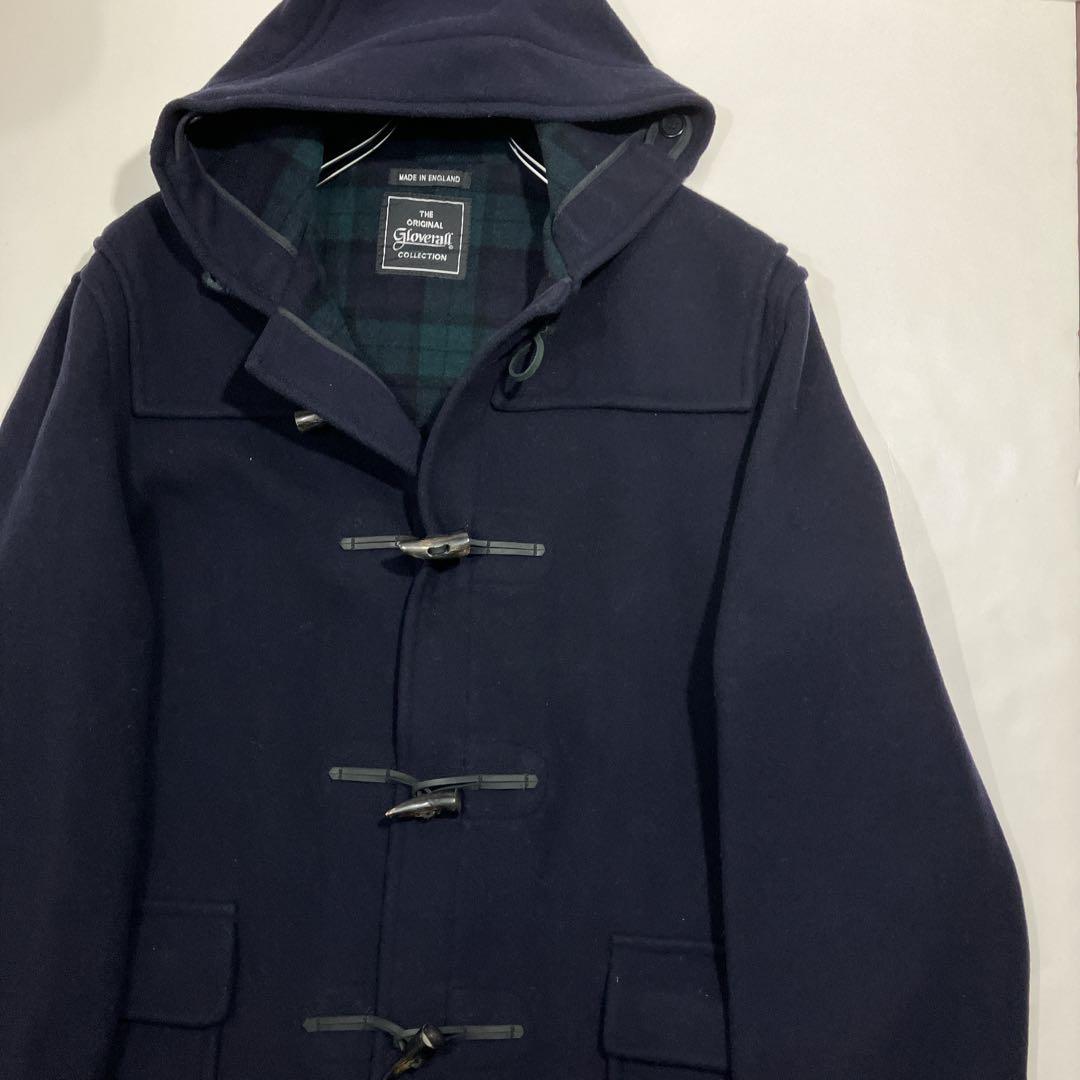 【希少サイズ】美品　グローバーオール　英国製　ロングダッフルコート　3XL相当