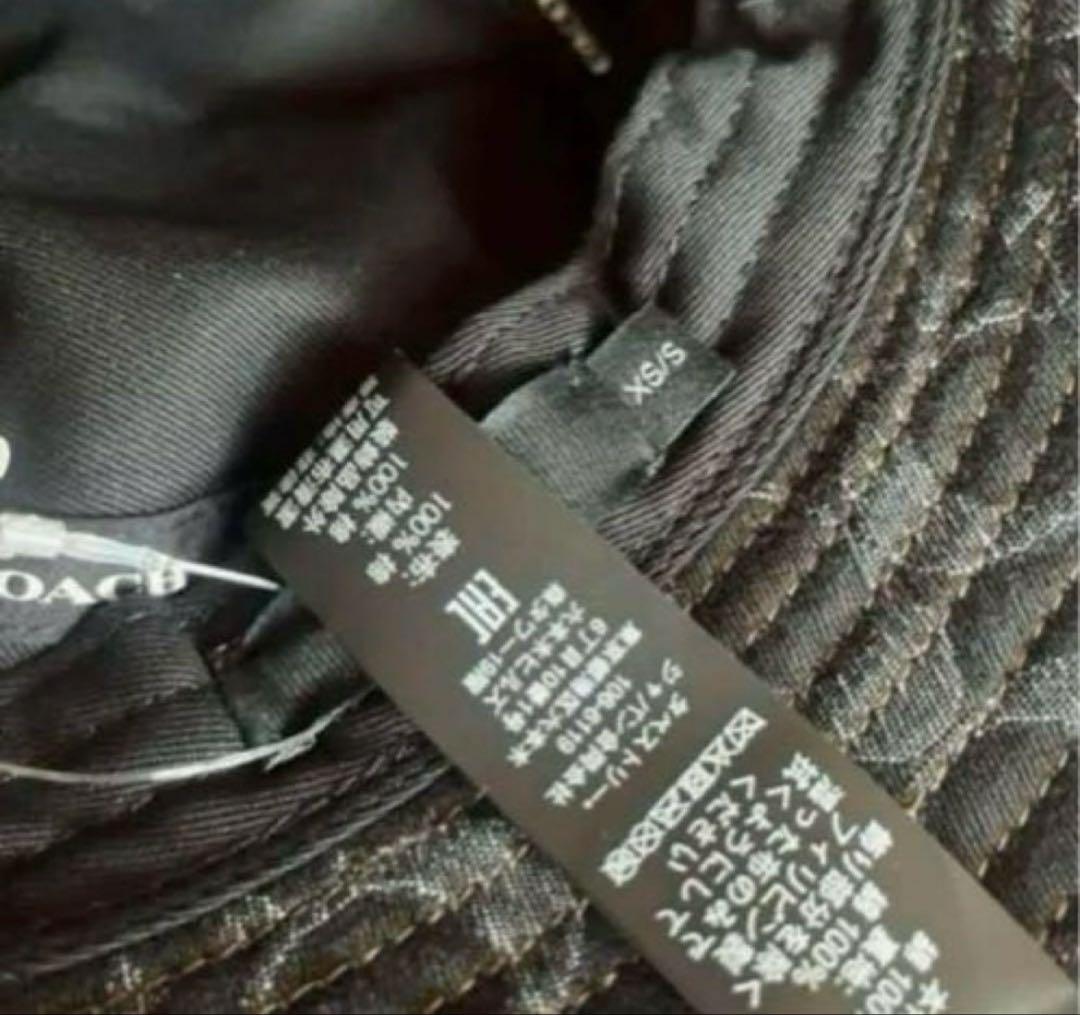 COACH コーチ　シグネチャーバケットハット　正規品‼️新品‼️ ブラックデニム