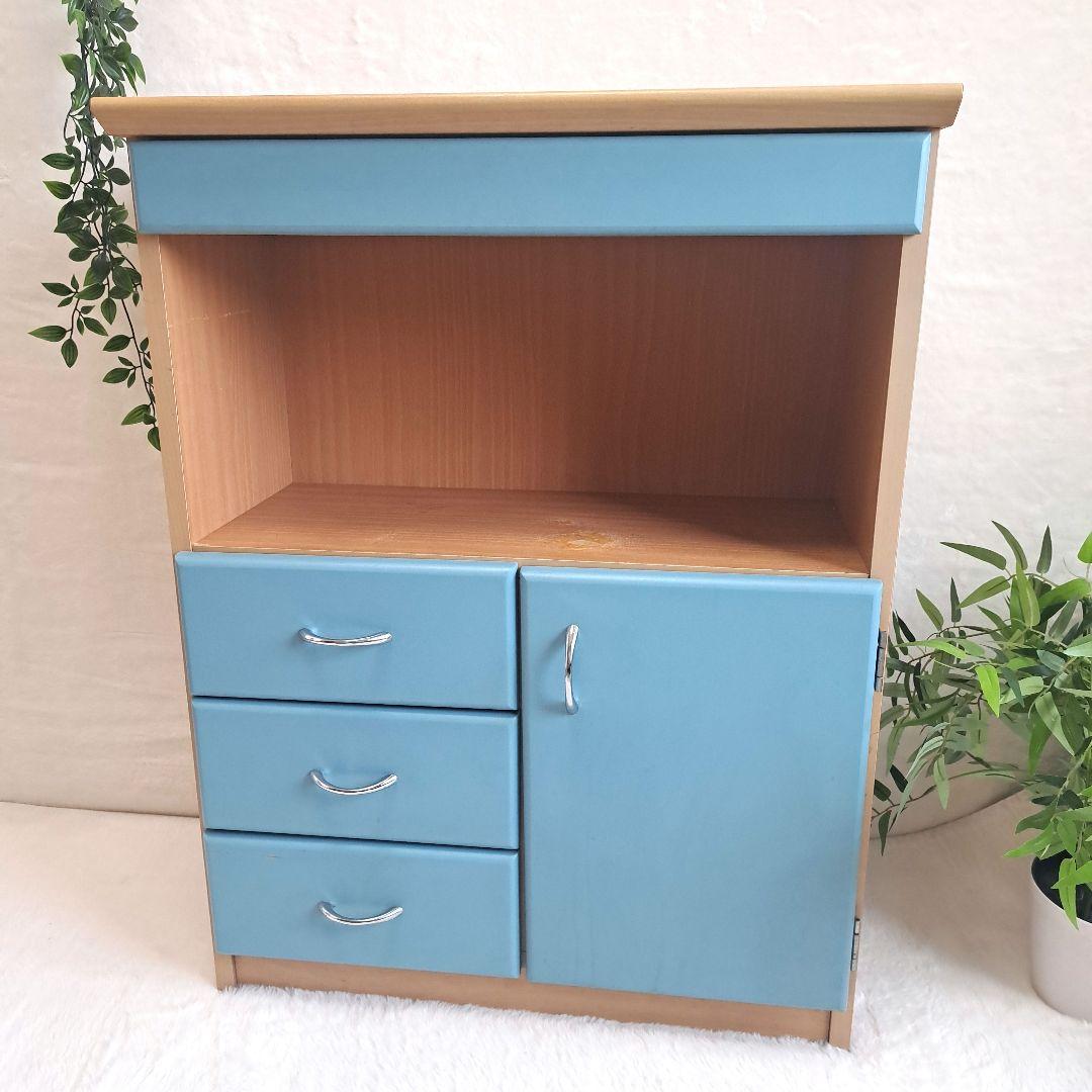 キッチンカウンター　 カントリー調キッチン収納　キッチン台