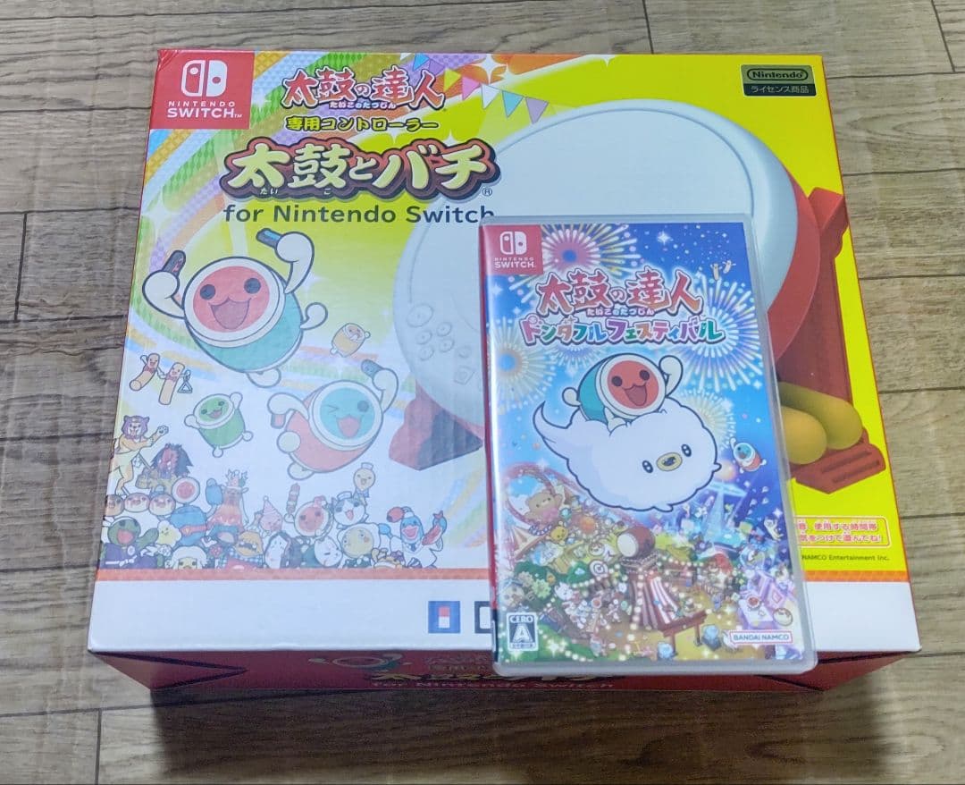 太鼓の達人　太鼓・バチ ドンダフルフェスティバルのソフト