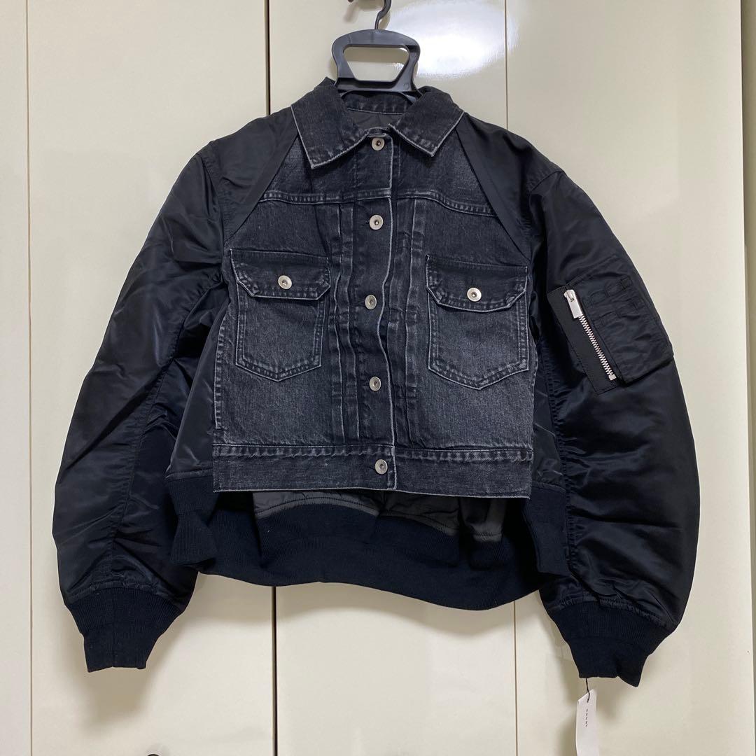 値下げ！sacai パネルデニムジャケット　タグ付き新品