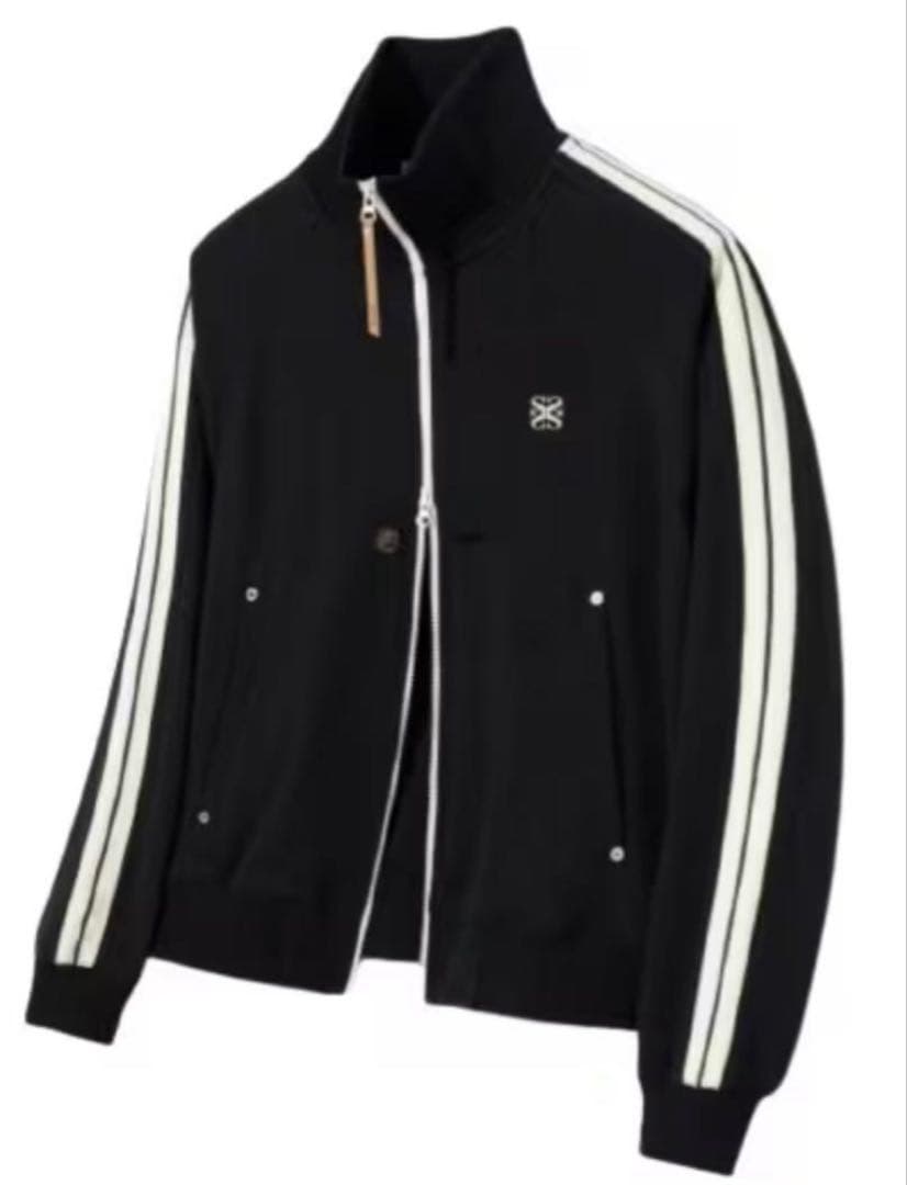 SATUR セター ジップアップジャケット　ブラック