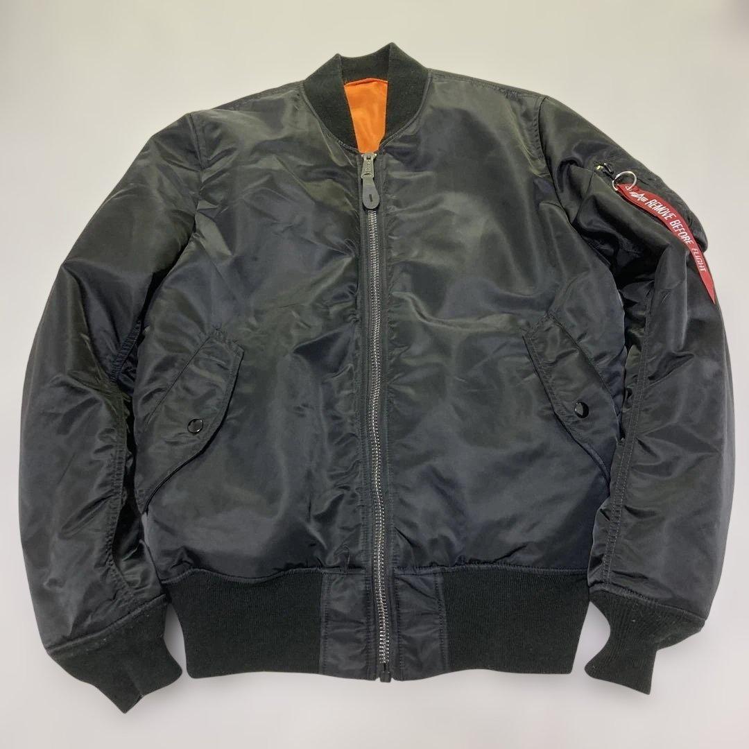 90s？ アルファインダストリーズ MA-1 フライトジャケットALPHA L