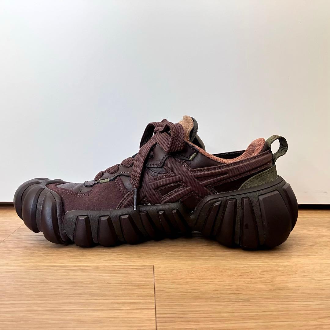 靴 Onitsuka Tiger DENTIGRE LS BROWN 25.0cm