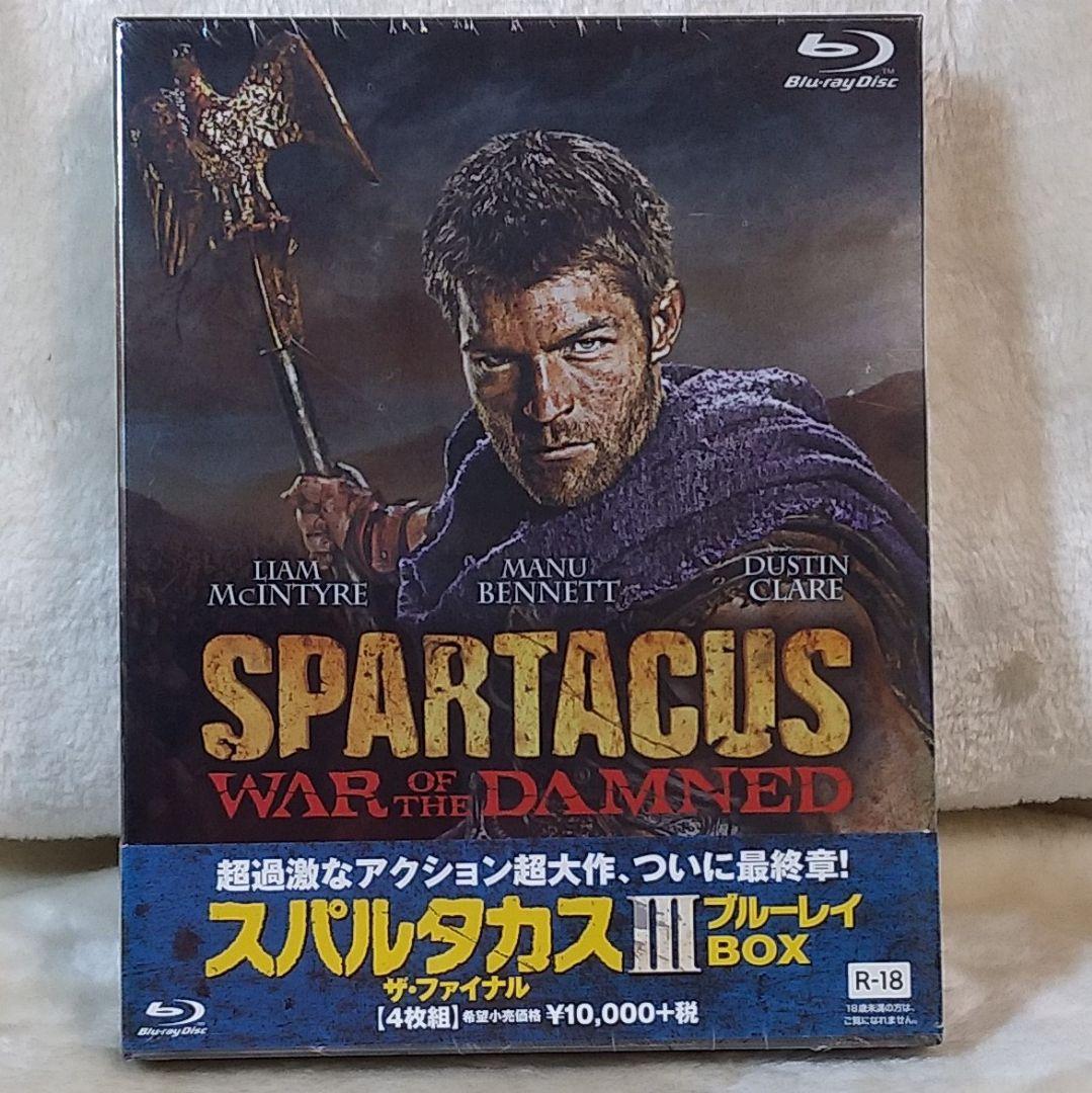 DVD スパルタカス序章+シーズン1～3（シーズン３はBlu-ray）セット