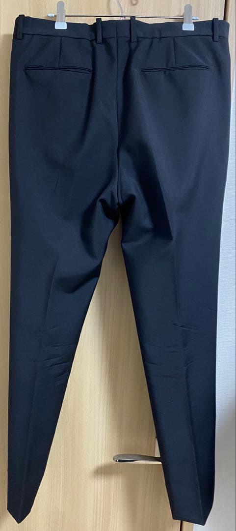 【限定値下】JIL SANDER Wool Gabardine BLACK 48