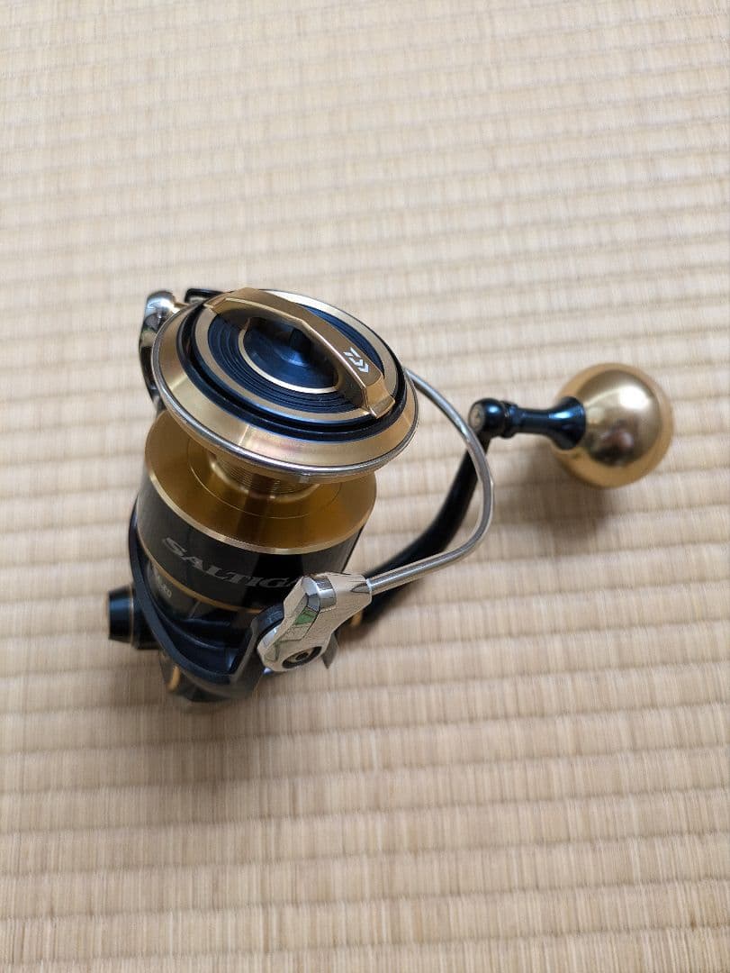 20ソルティガ10000HG＋SLPアルミラウンドノブ