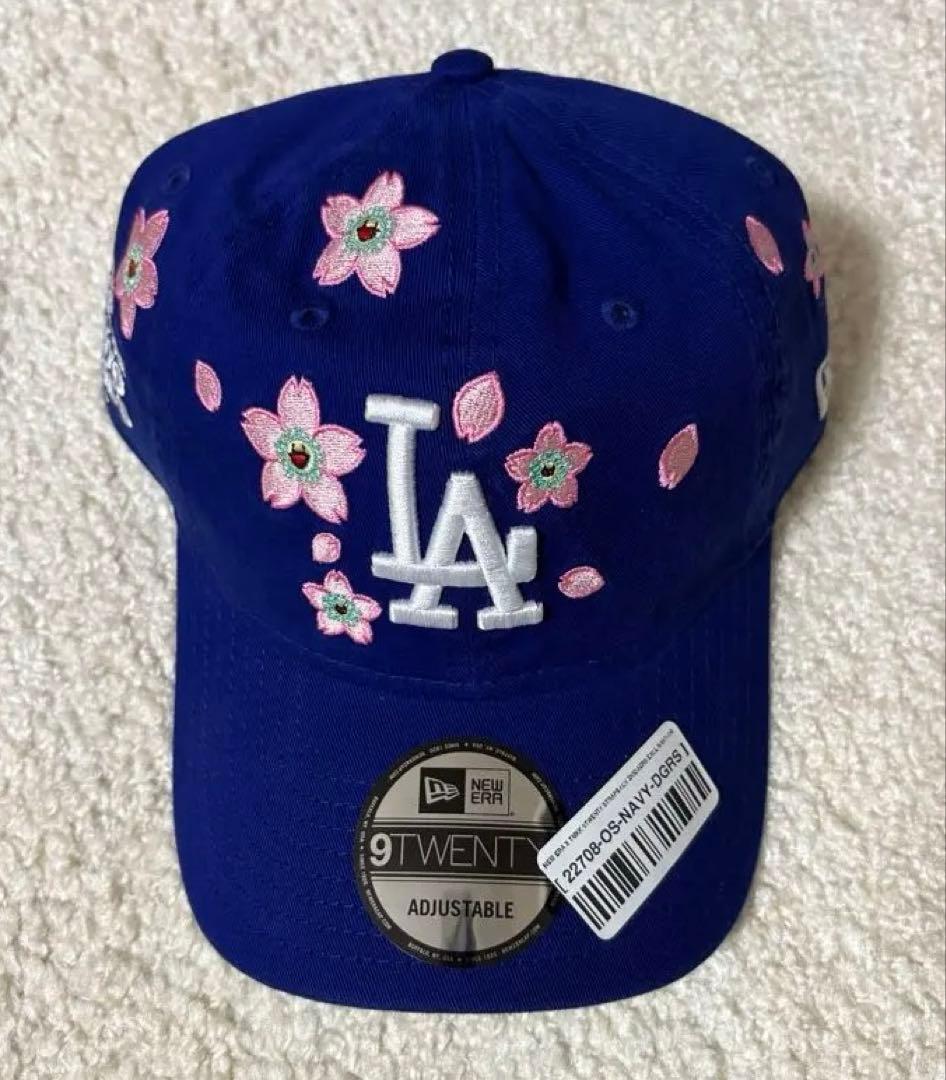 村上隆　ドジャース　　キャップ　ブルー