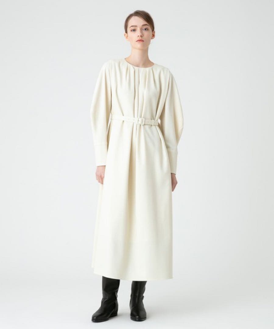 アルアバイル　ルルウィルビー ウールチノタックワンピース