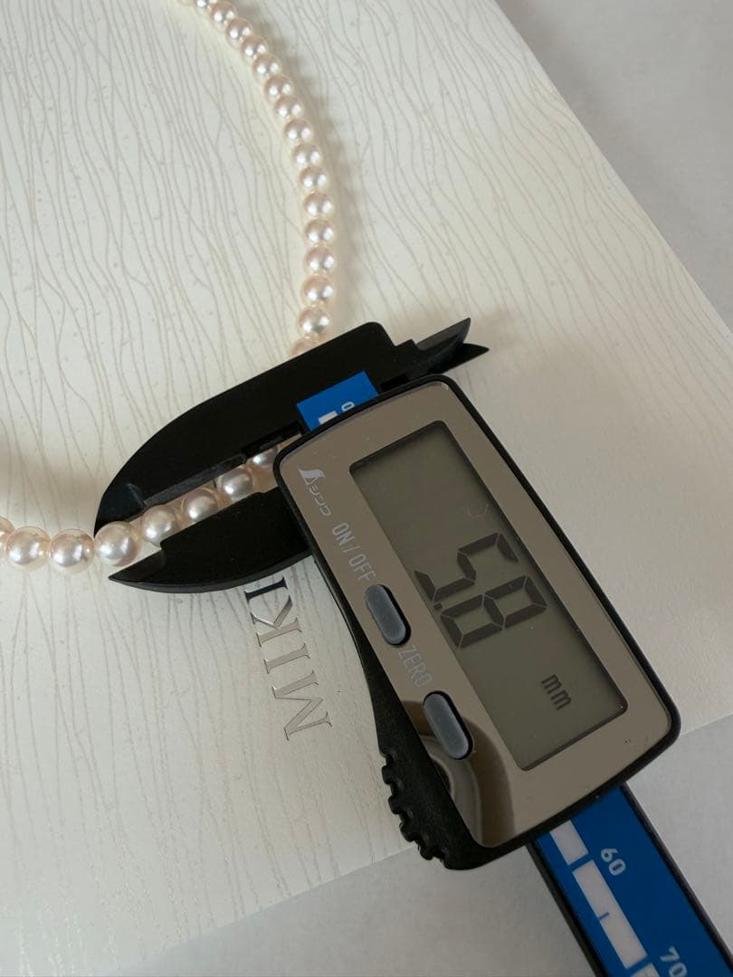 ユユユユユです‼️ ミキモト　パールネックレス