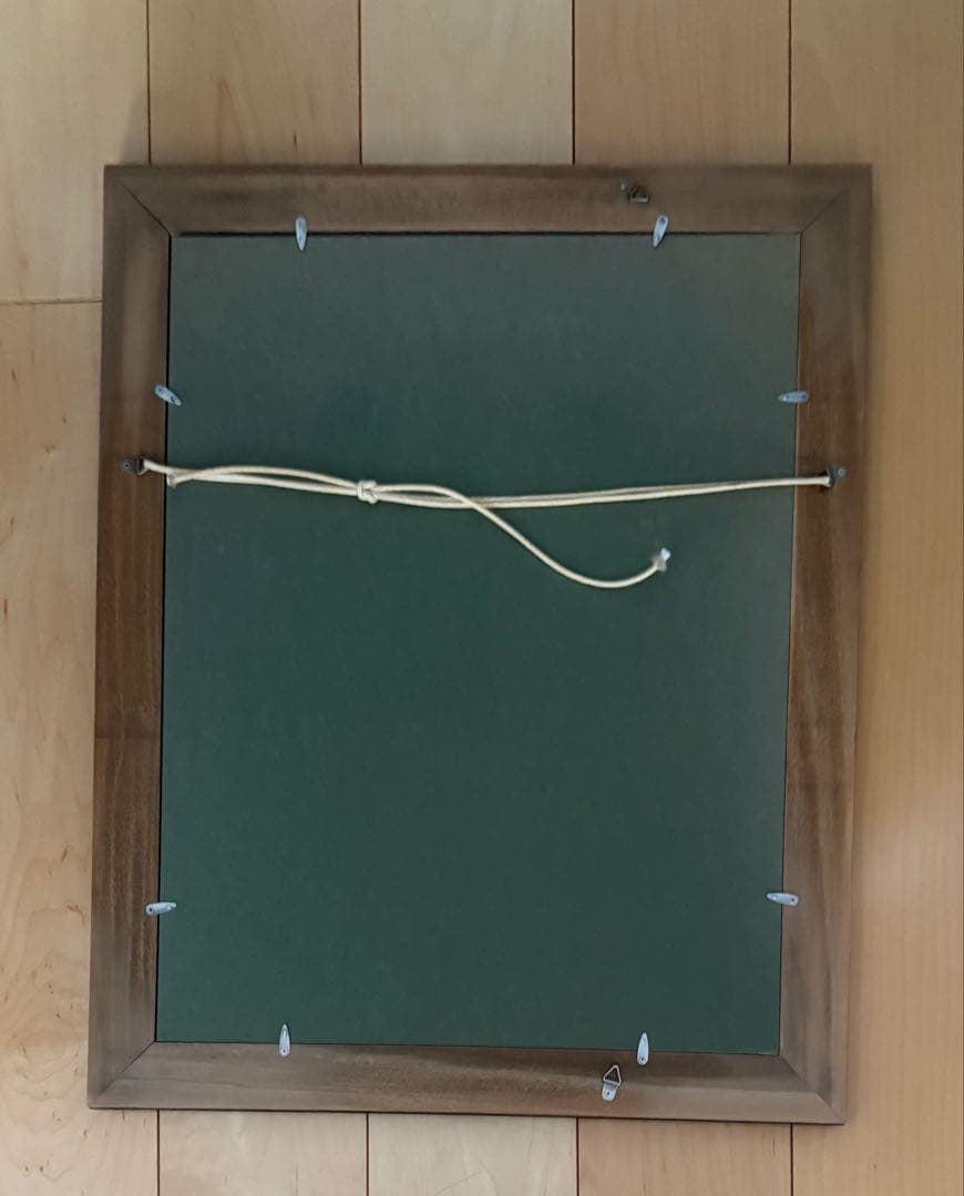 佐藤勝彦　かつひこ　墨彩画　63cm×51cm（額縁）