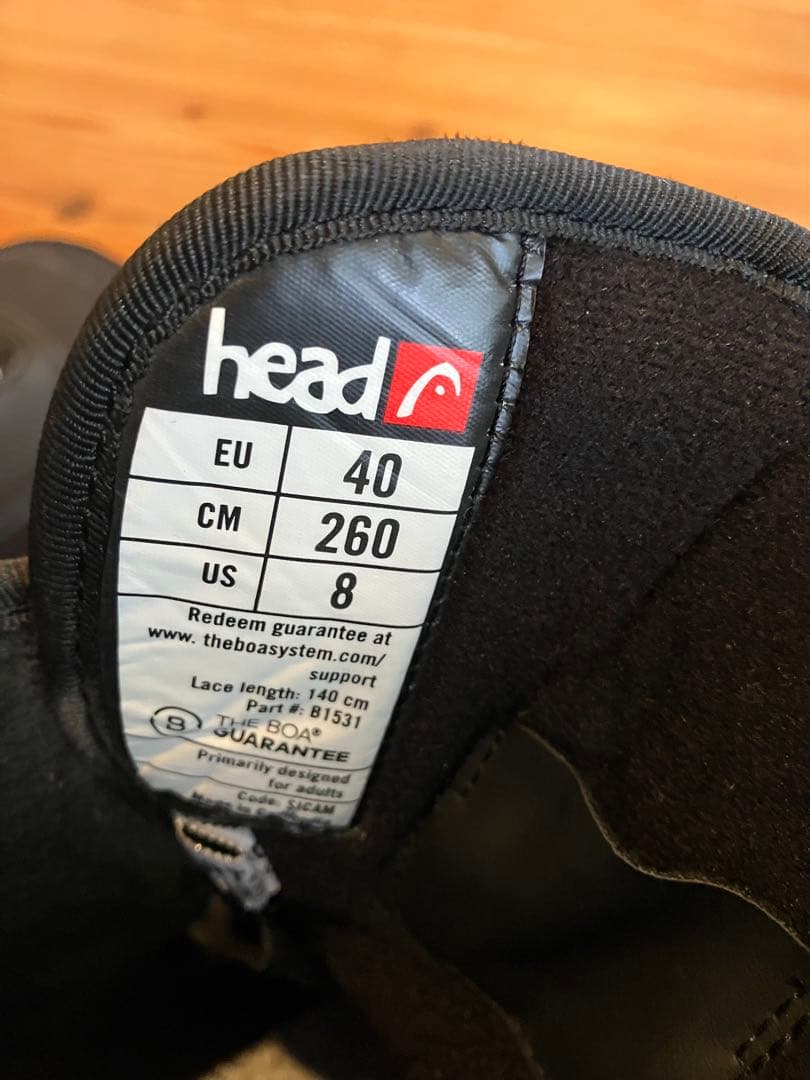 HEAD STRIKE BOA 26.0cm US8 ヘッド ストライク ボア