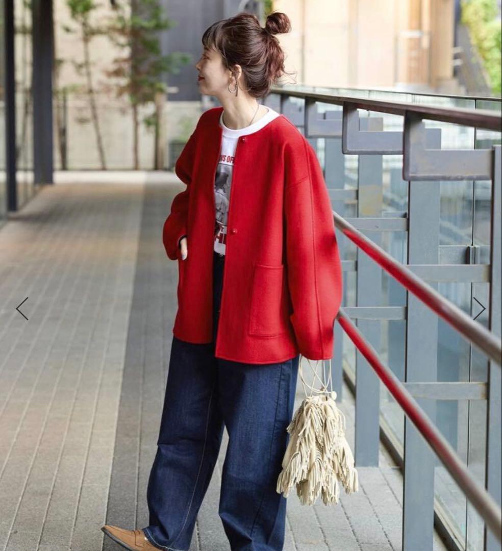 S120ブレンドショート丈リバーシブルコート