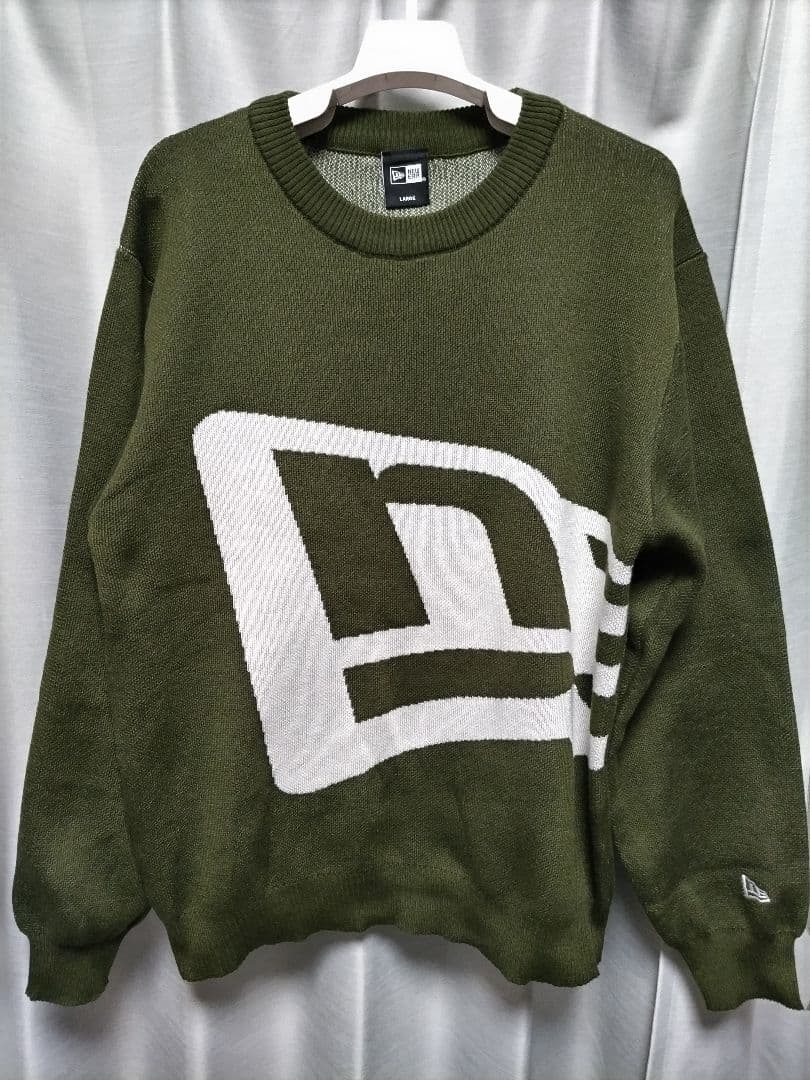 ニューエラゴルフ　セーター　カーキ