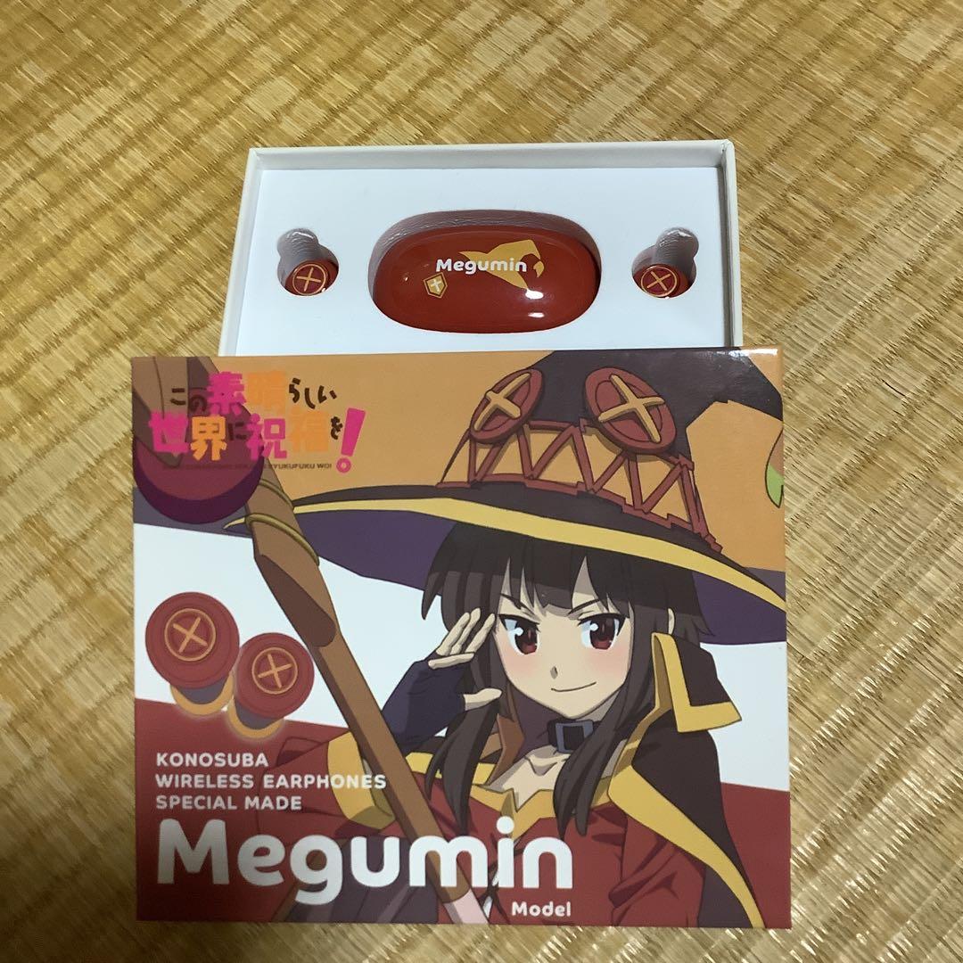 ゆ*し様 ワイヤレスイヤホン　めぐみん(CV:高橋李依)モデル