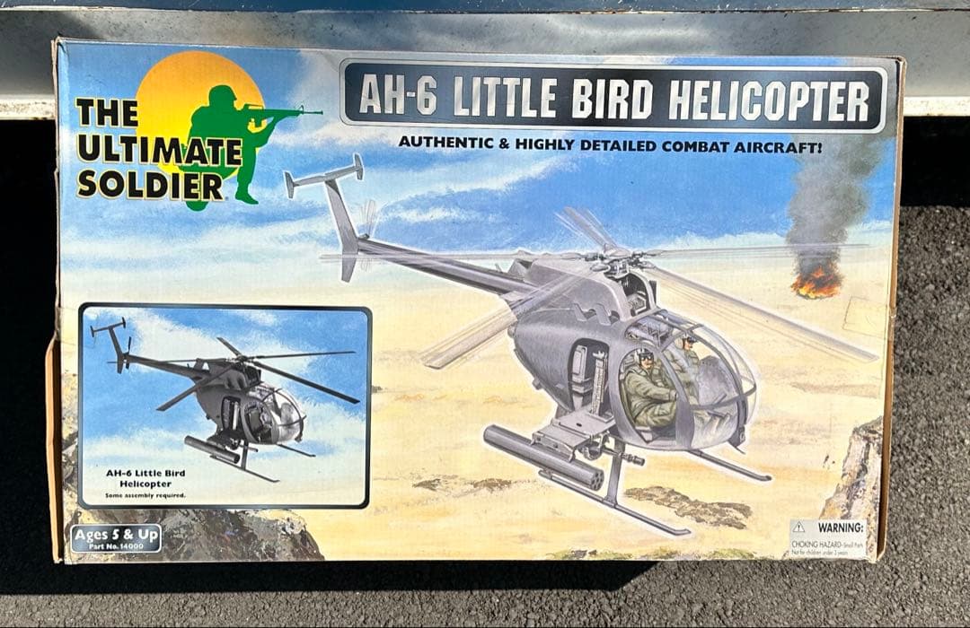 絶版品　21st CENTURY TOYS 1/6 AH-6 リトルバード