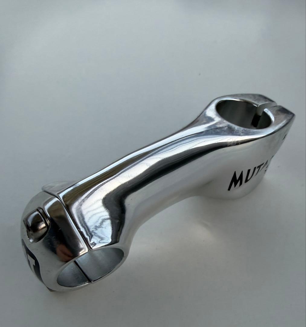 3ttt ミュータント アヘッドステム 銀色　90mm ステム　ピスト　ロード
