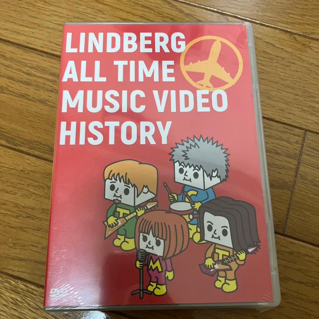LINDBERG ALL TIME MUSIC VIDEO HISTORY 新品