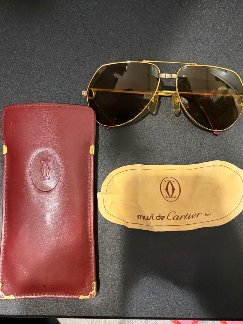 s*y様 【極美品・希少】カルティエ ヴィンテージ サントス ティアドロップ 眼