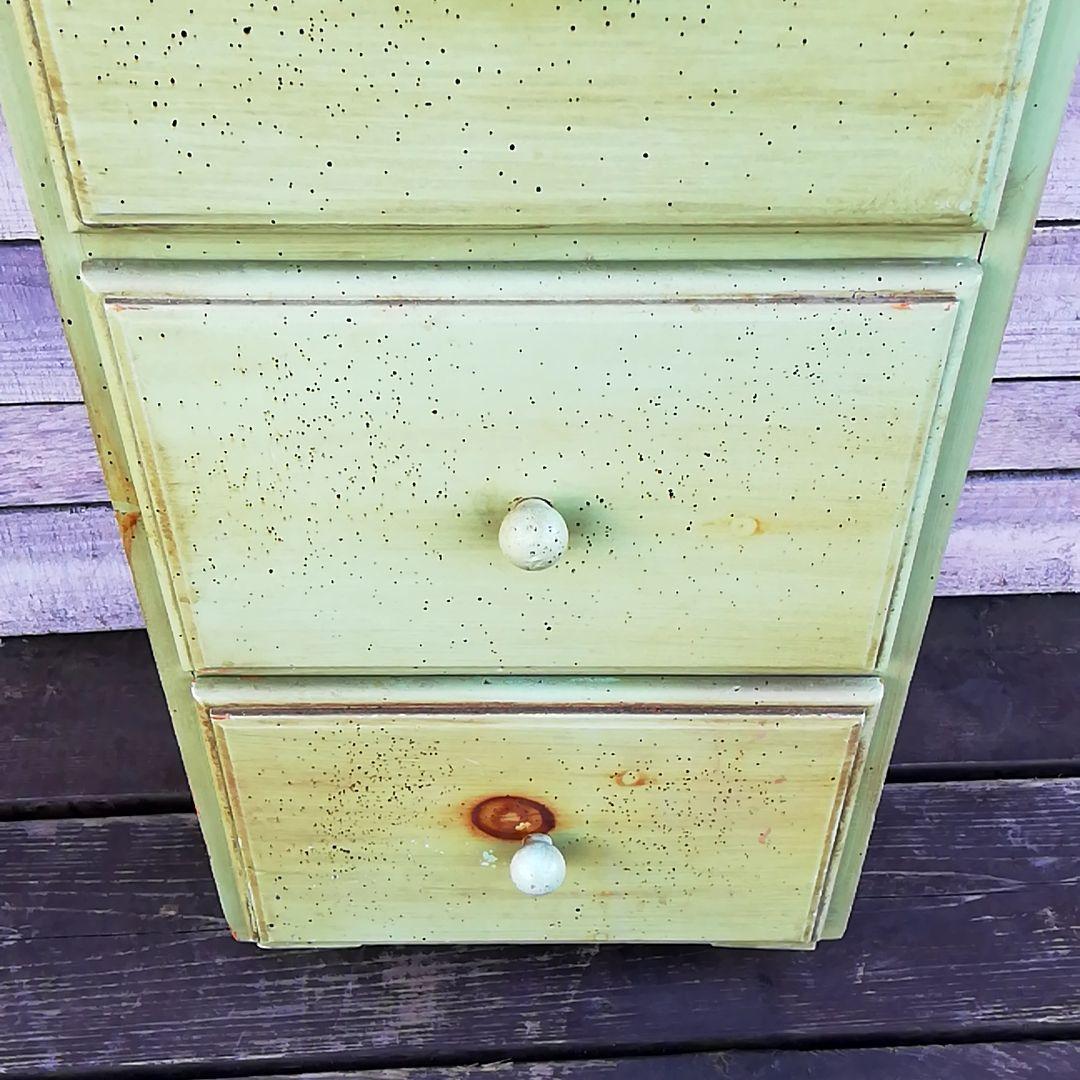 M●希少イタリア製☞Demain☜ヴィンテージ　4段　ミニ　チェスト