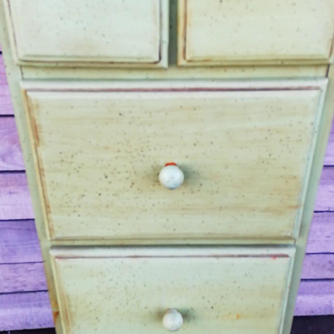 M●希少イタリア製☞Demain☜ヴィンテージ　4段　ミニ　チェスト