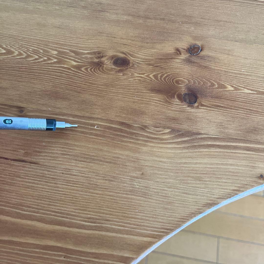 LOWYA★[幅140] L字デスク 天然木 無垢材使用 ヴィンテージ