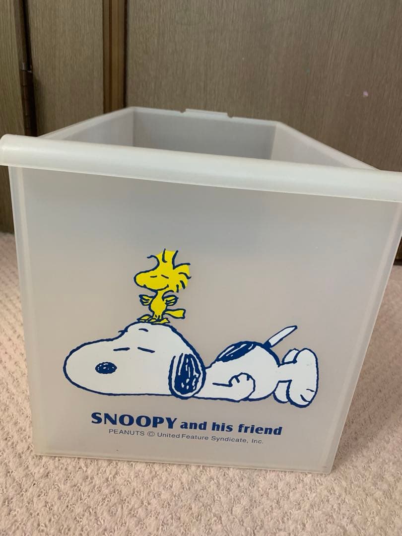 スヌーピー スリム収納ケース