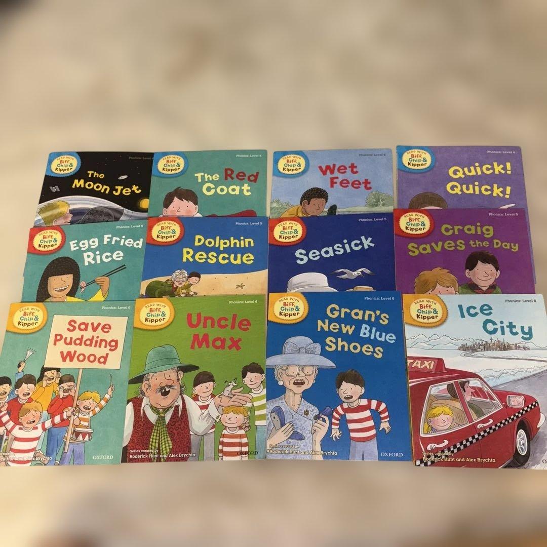 絵本・児童書 OXFORD Reading tree Phonics Level 4-6