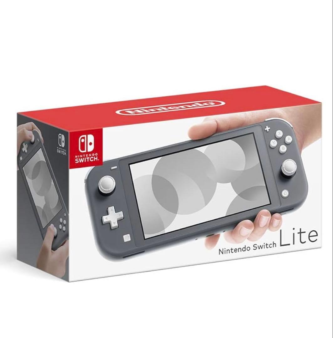 Nintendo Switch Lite グレー ケース付き