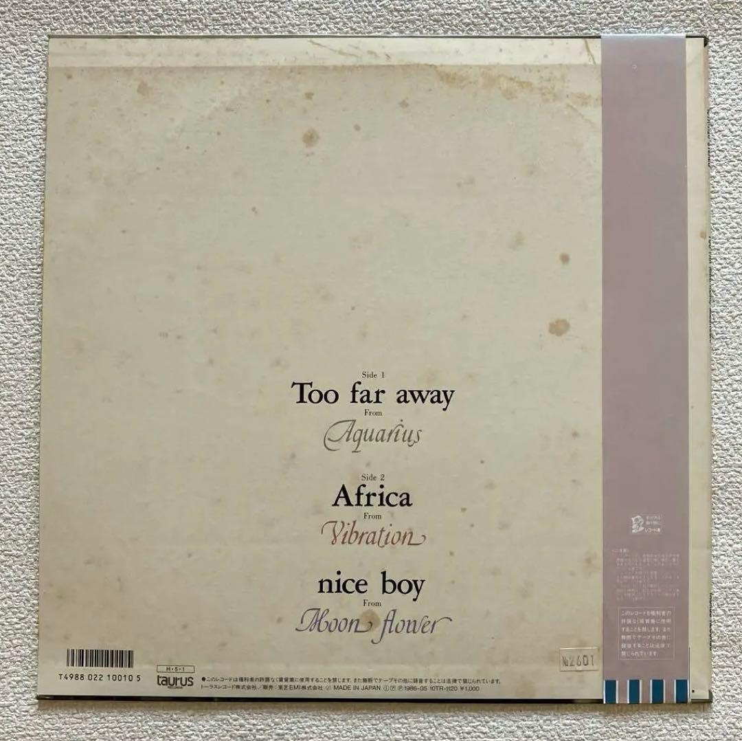 水越恵子　Too far away 12㌅シングル