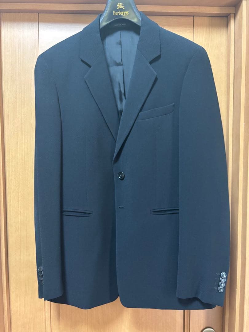 EMPORIO ARMANI スーツ　セットアップ　ブラック　48 イタリア製