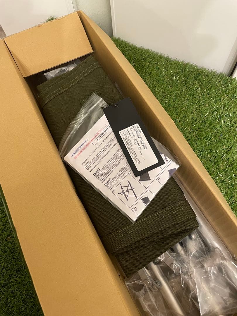 新品　バリスティックス　BA FIELD CHAIR シルバー×OD