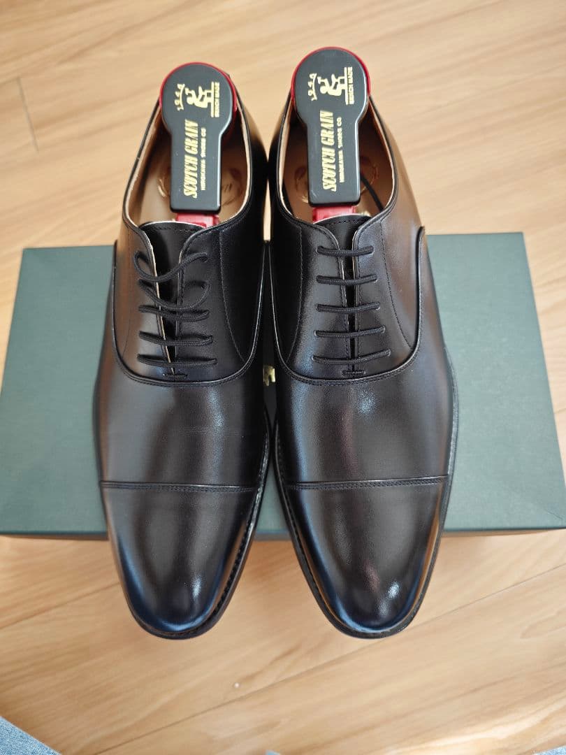 SCOTCH GRAIN 916 ブラック 24.5cm E スコッチ グレイン